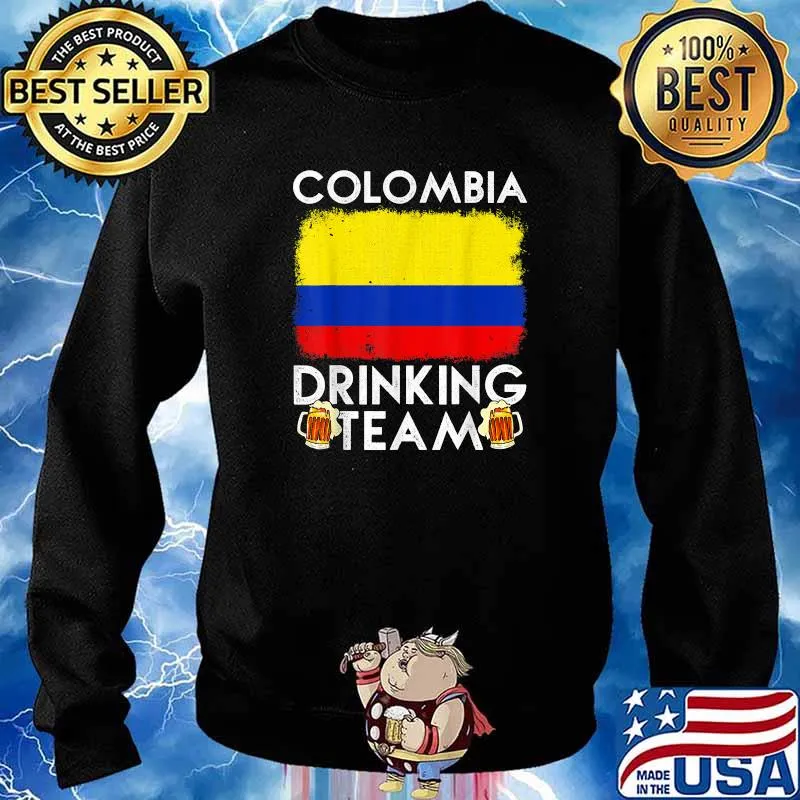 Colombia Drinking Team Design Colombian Drinking Team T-Shirt Sweater
