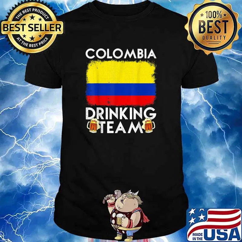 Colombia Drinking Team Design Colombian Drinking Team T-Shirt