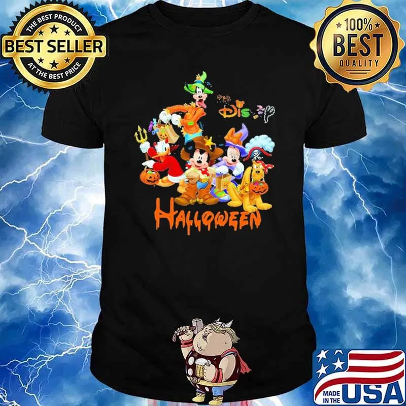 Disney Halloween Friend Mickey Shirt