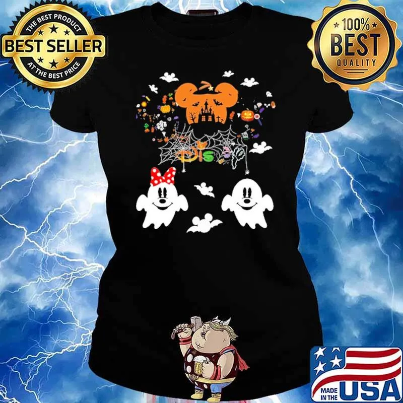 Disney Halloween Mickey Spider Shirt Ladies tee