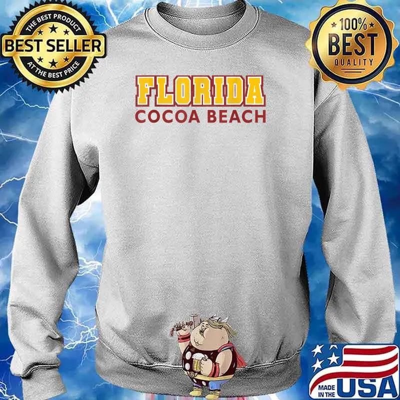 Florida Cocoa Beach Varsity T-Shirt Sweater