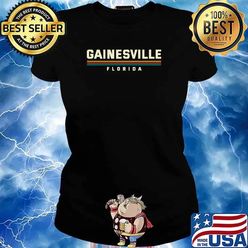 Gainesville Florida FL Collection Gainesvillian T-Shirt Ladies tee