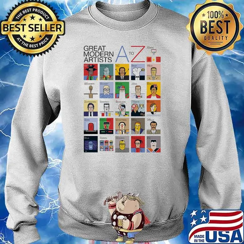 Great modern artists a to z Sweater