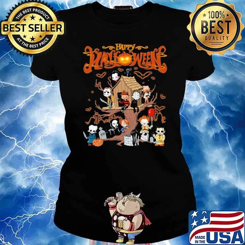 Happy Halloween Shirt Ladies tee