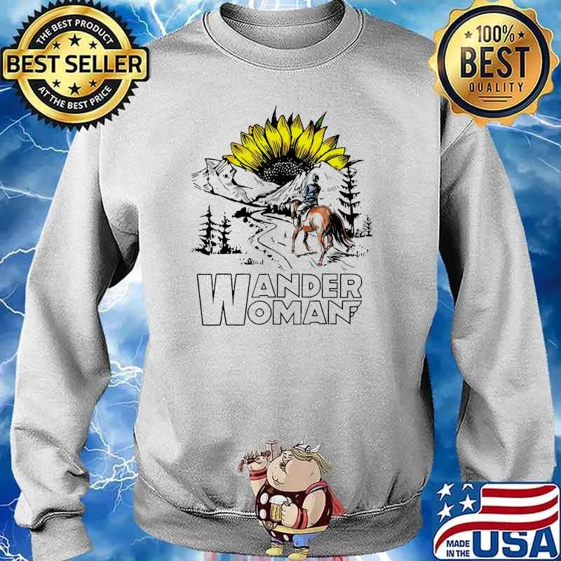 Horse Wander Woman Sunflower s Sweater