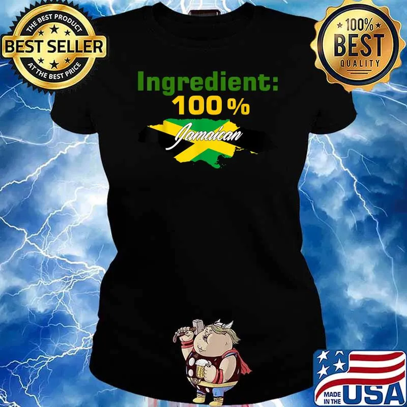 Ingredient 100 Jamaican T-Shirt Ladies tee