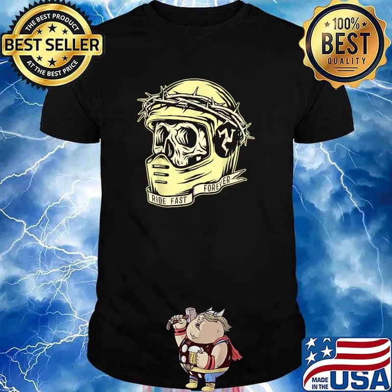 Isle of Man Ride Fast Forever TT Racer T-Shirt