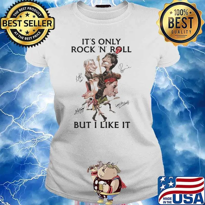 It's Only Rock N Roll But I Like It Challie Watts Ladies tee