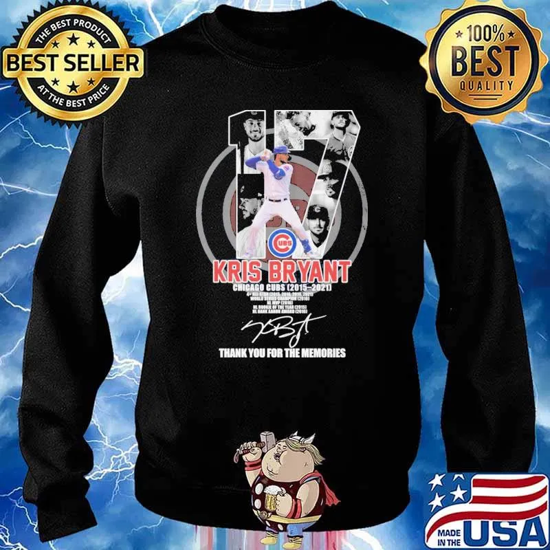 Kris Bryant Thank You For The Memories Shirt Sweater