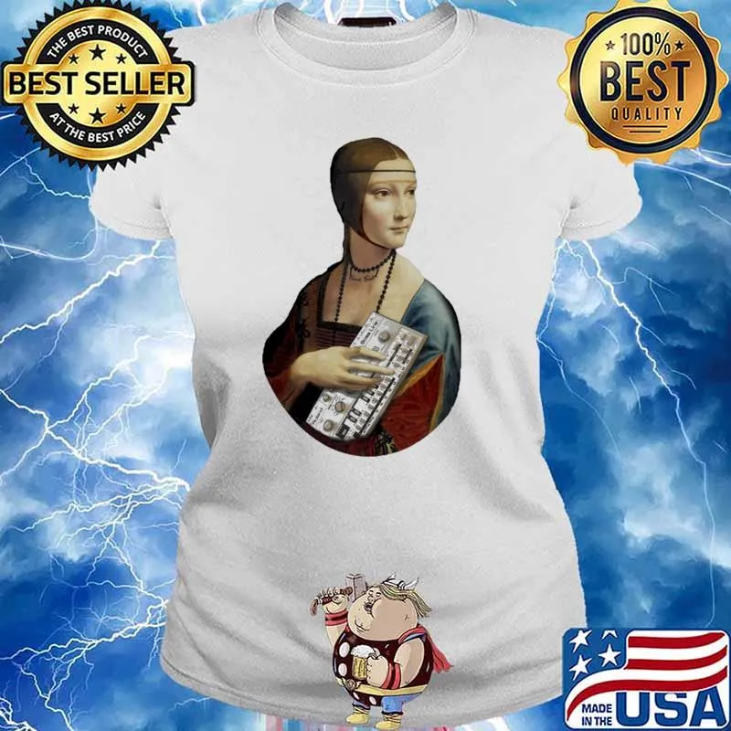 Lady with an Ermine swap Shirt Ladies tee