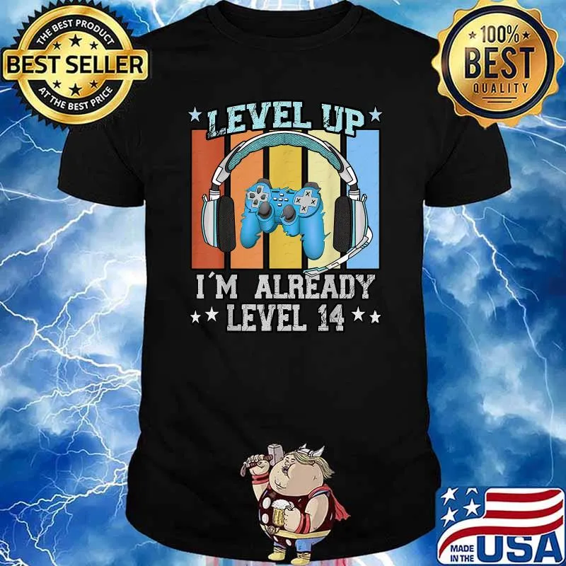 Level I´m Already 14 Years Unlocked Vintage T-Shirt