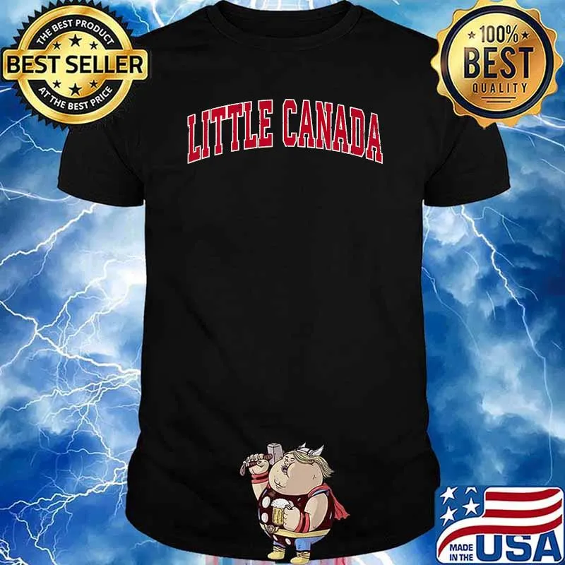 Little Canada Minnesota MN Vintage Sports T-Shirt
