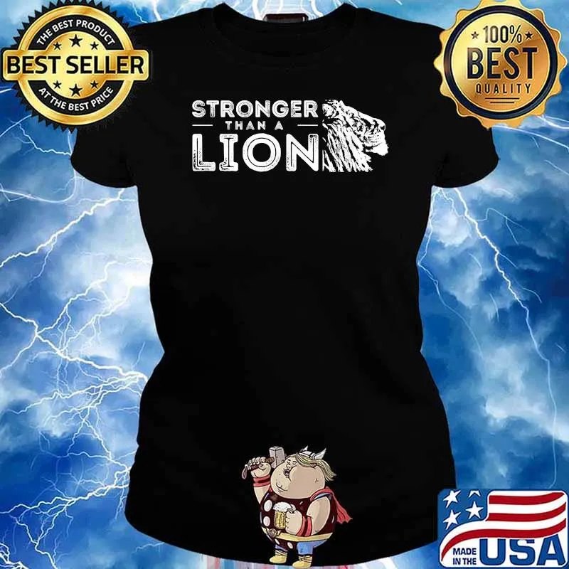 Lukas Is Stronger Than A Lion T-Shirt Ladies tee