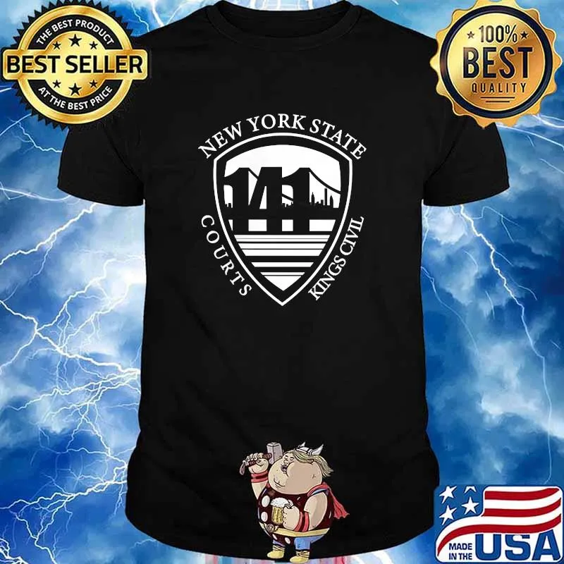 Mew York State Courts Kings Civil T-Shirt