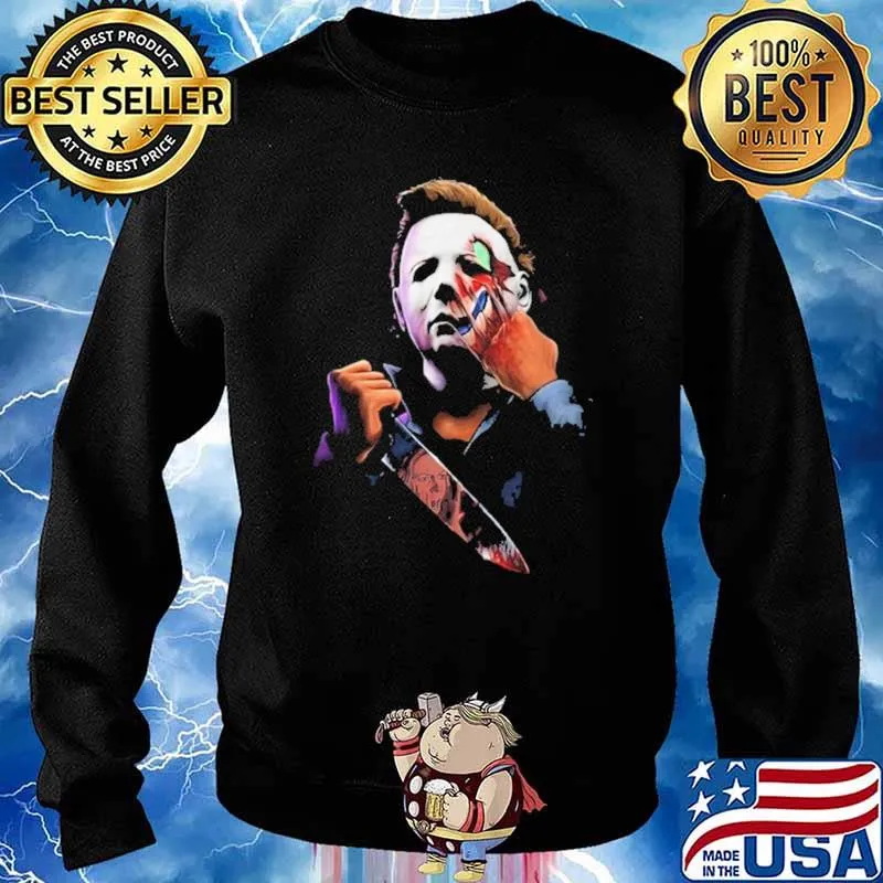 Michael Myrus Clown Face Shirt Sweater
