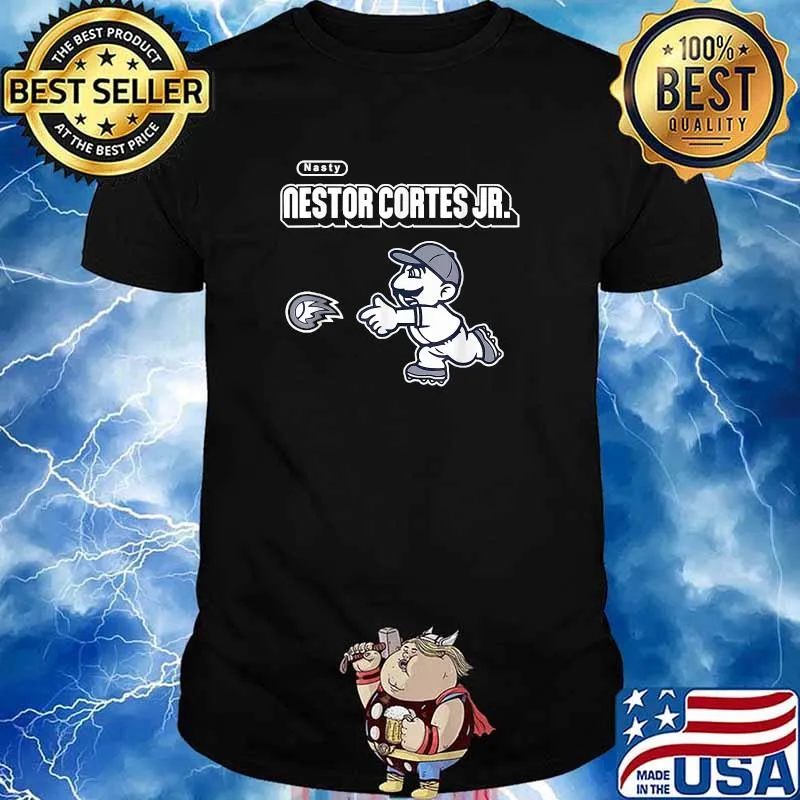 Nasty Nestor Cortes Jr Funny Video Game Sport T-Shirt