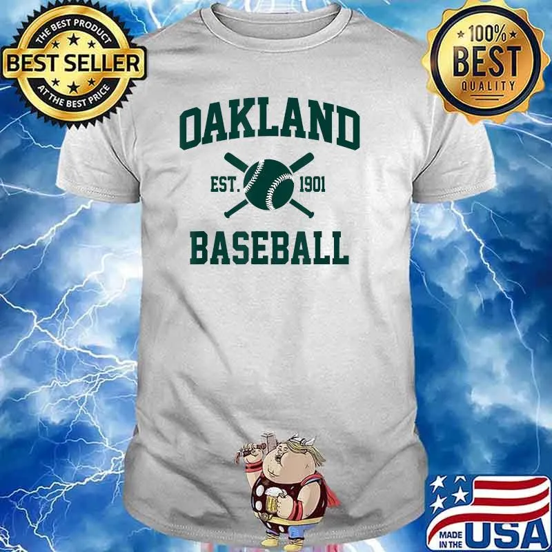 Oakland Baseball Athletic Vintage Sports Team Fan T-Shirt