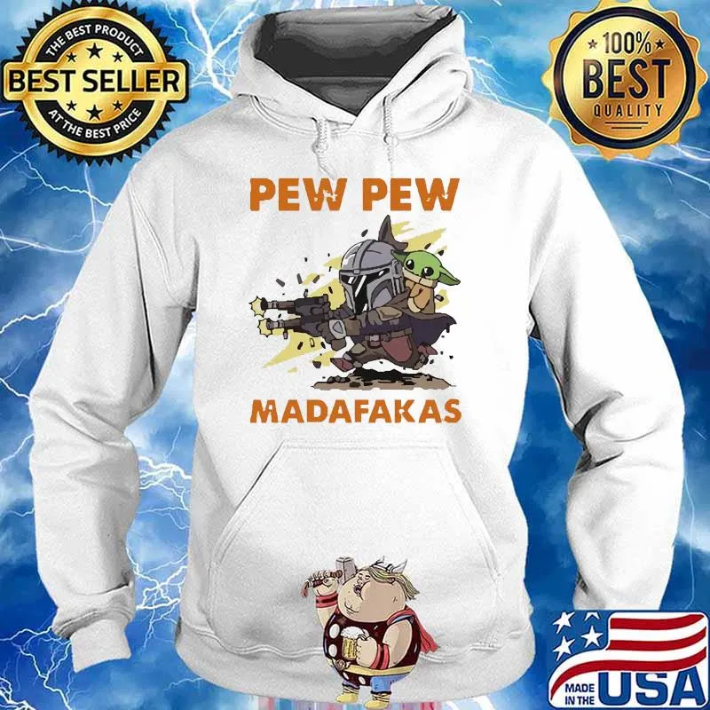 Pew pew madafakas yoda s Hoodie