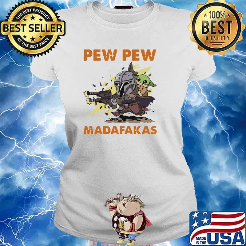 Pew pew madafakas yoda s Ladies tee