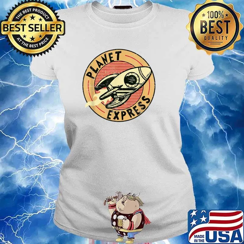 Planets Express Futuramas T-Shirt Ladies tee