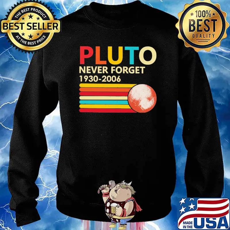 Pluto Never Forget 1930 2006 Vintage Shirt Sweater
