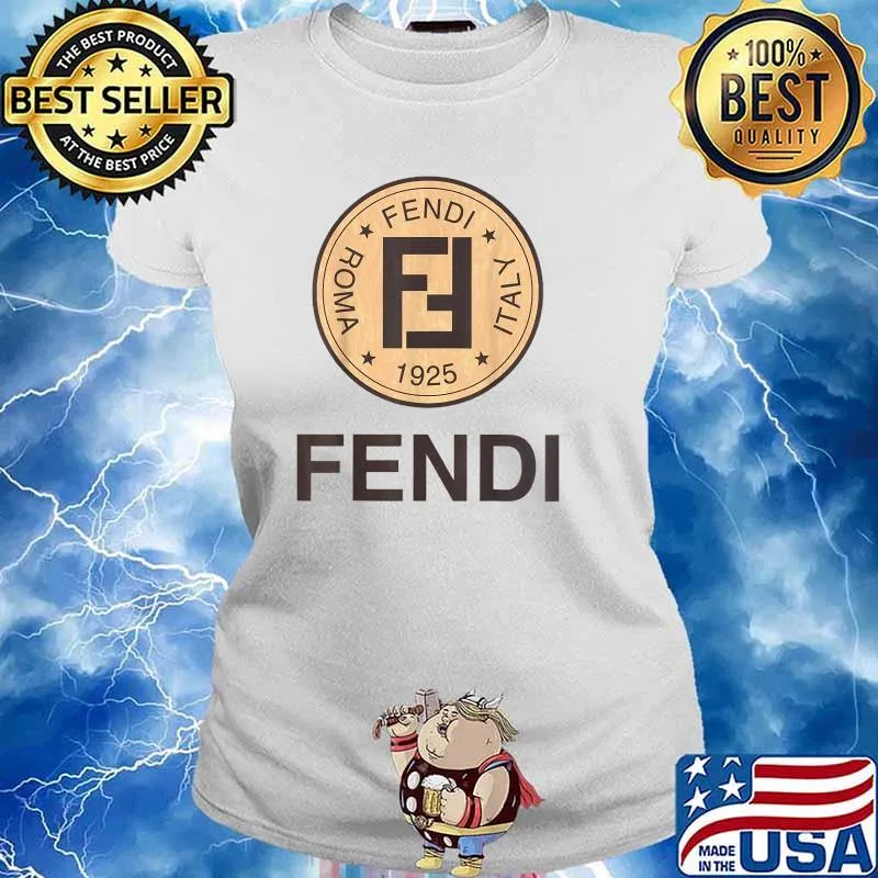 Roma Fendi Itali 1925 T-Shirt Ladies tee