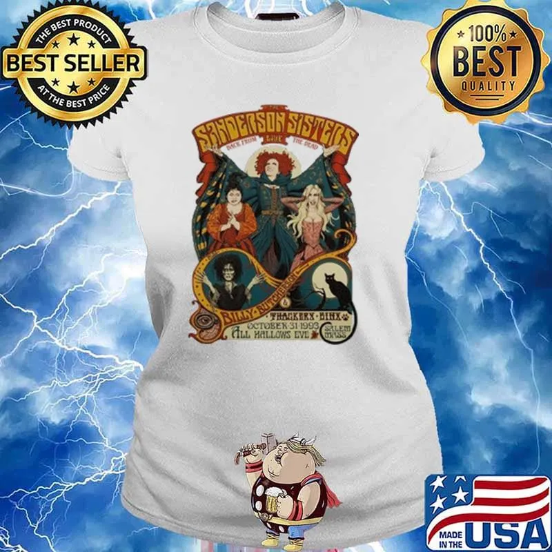 San-der-son Sisters Halloween Shirt Ladies tee