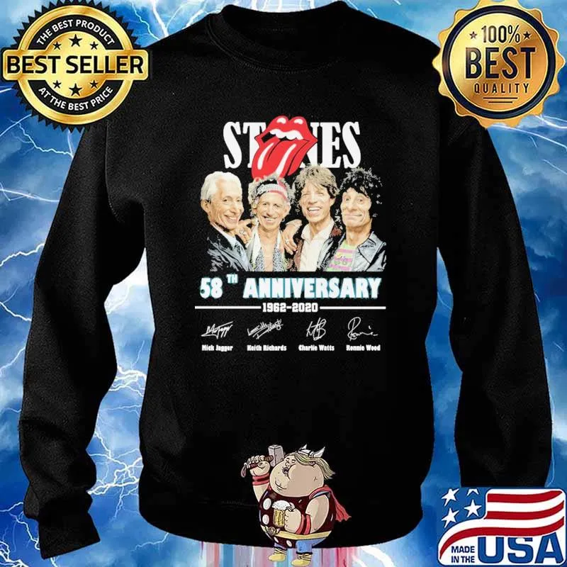 Stone 58th Anniversary 1962 2020 Shirt Sweater