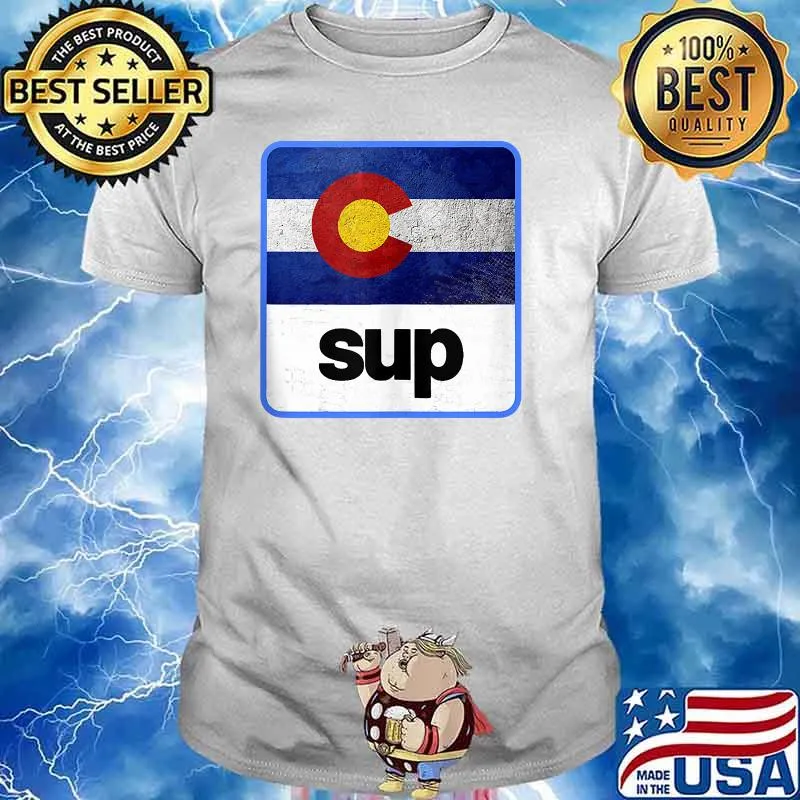 SUP - Colorado - Stand Up Paddle Board T-Shirt