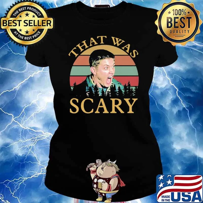 That Was Scary Vintage Shirt Ladies tee