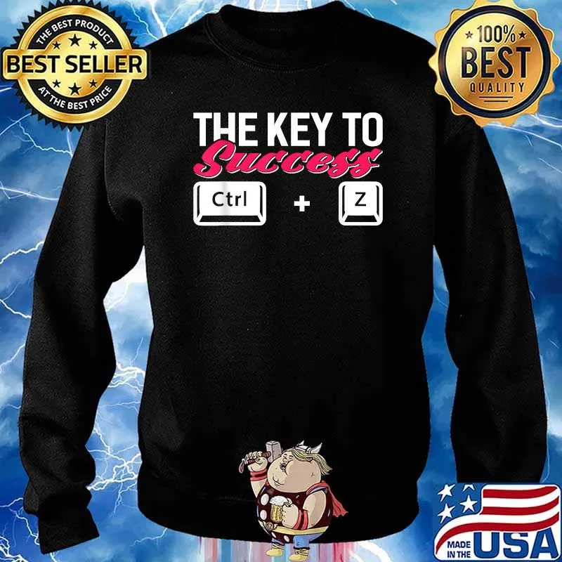 THe Key To Success Control Z Programming Computer T-Shirt Sweater