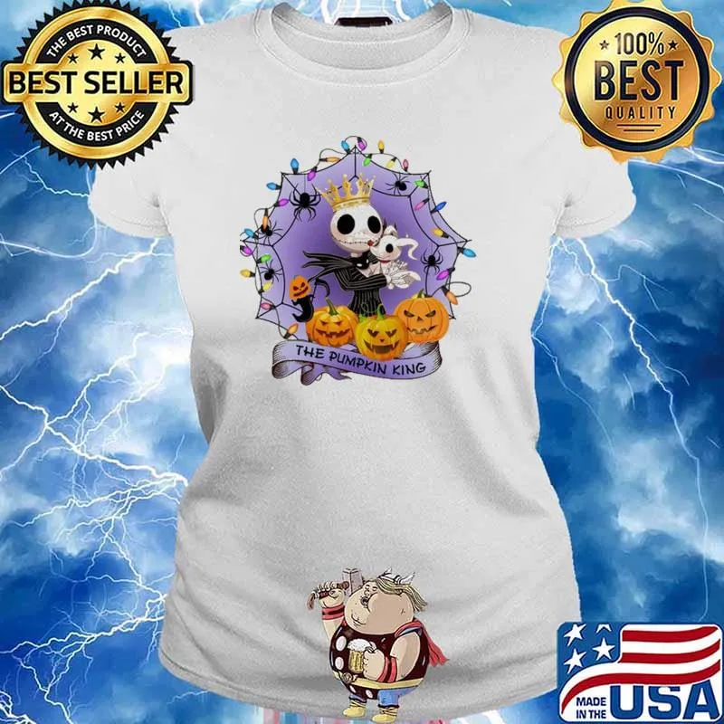 The Pumpkin King Halloween Shirt Ladies tee