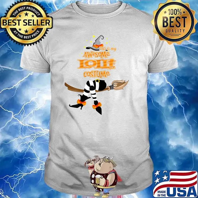This Is My Awesome Lolli Costume Witch Halloween T-Shirt