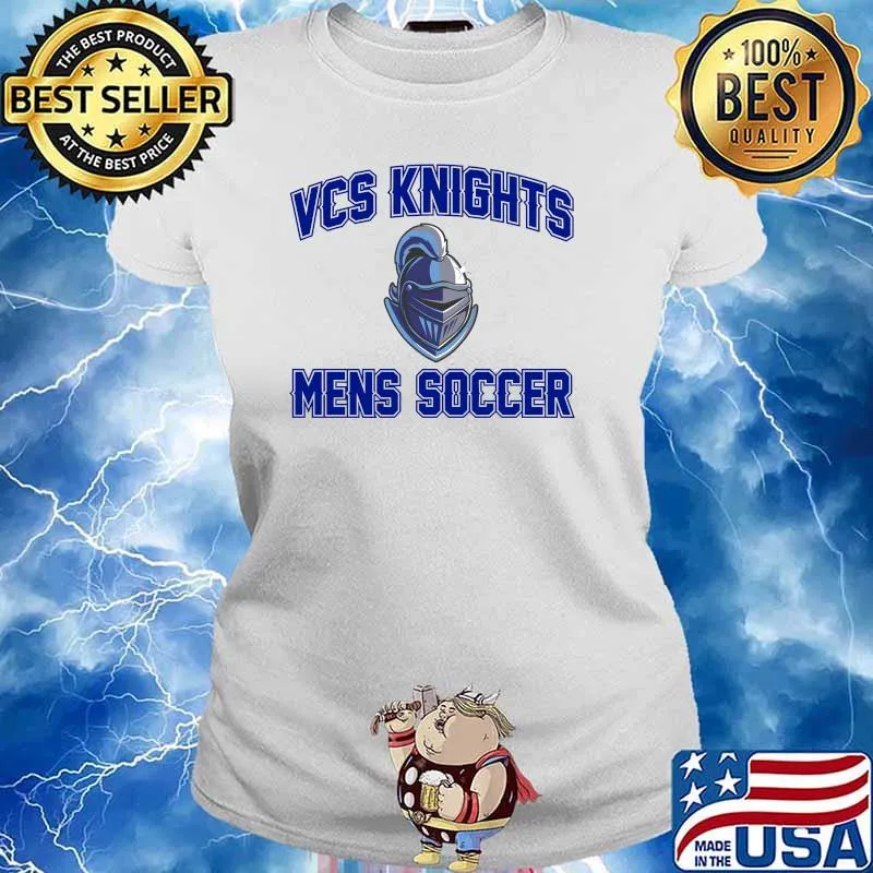 Vance Charter School Varsity Mens Soccer T-Shirt Ladies tee