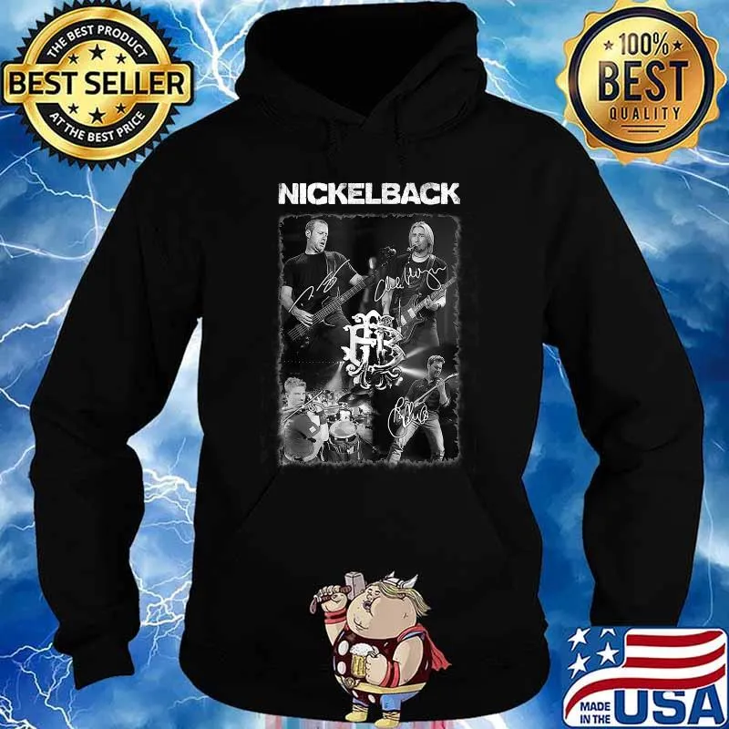 Vintage Nickelbacks Art Rock Band Legend 80s 90s T-Shirt Hoodie