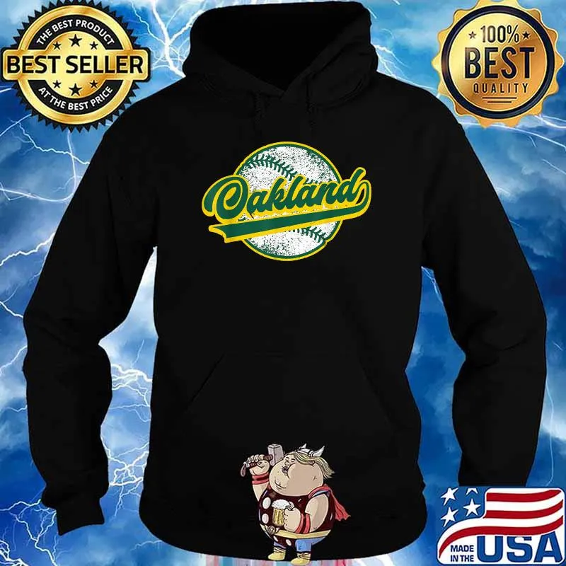 Vintage Oakland Baseball Athletic Game Day T-Shirt Hoodie