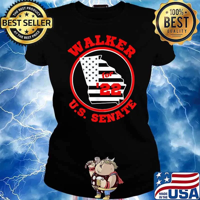 Walker for '22 U.S. Senate, Georgia Senate Campaign T-Shirt Ladies tee