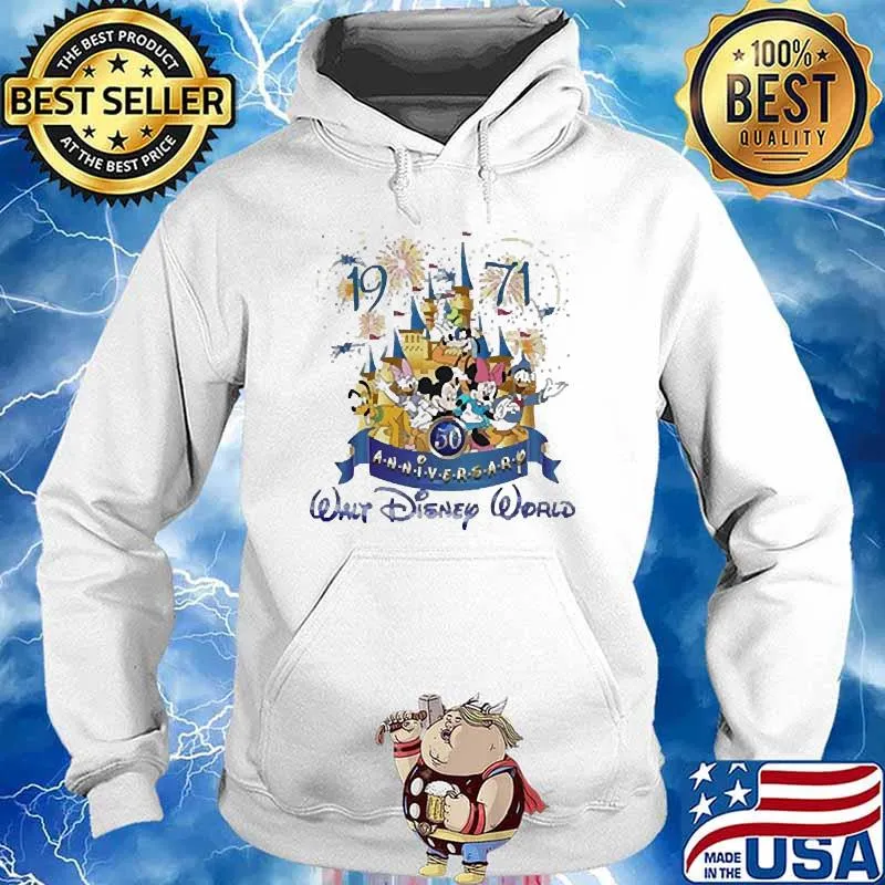 Walt disney world 50th anniversary fireword Hoodie