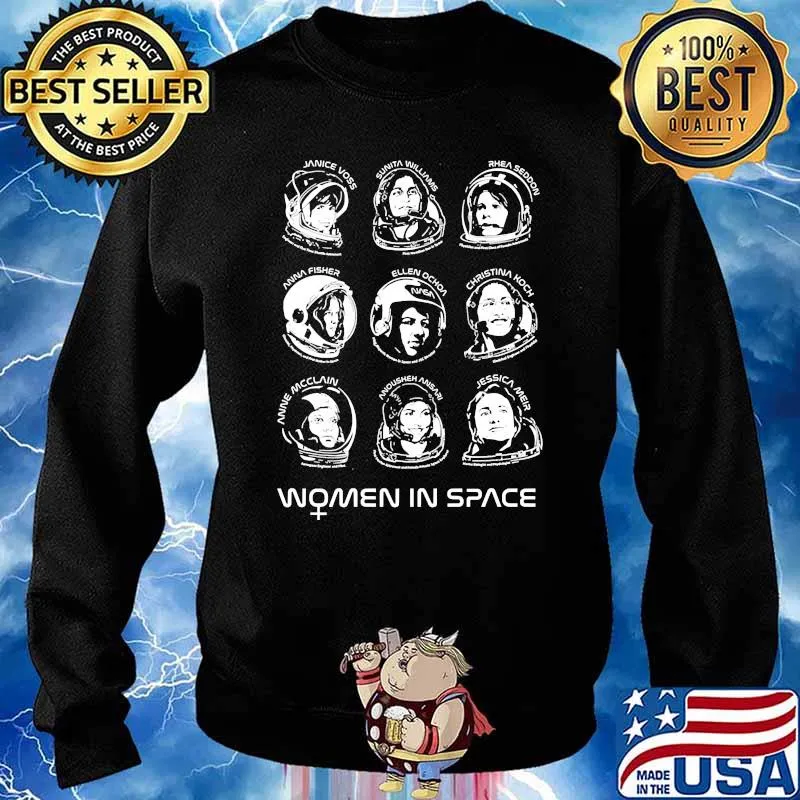 Women in space Sweater