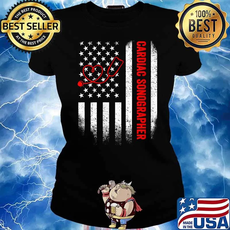 Womens Cardiac Sonographer Echo Tech RDCS T-Shirt Ladies tee