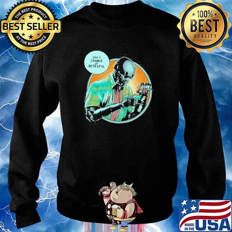100% Chance of Betrayal Exclusive Valhalla Halvorson aka Fishmas Star Wars s Sweater