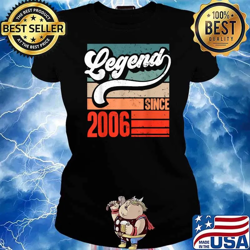 15th Birthday Vintage 2006 15 Years Old T-Shirt Ladies tee