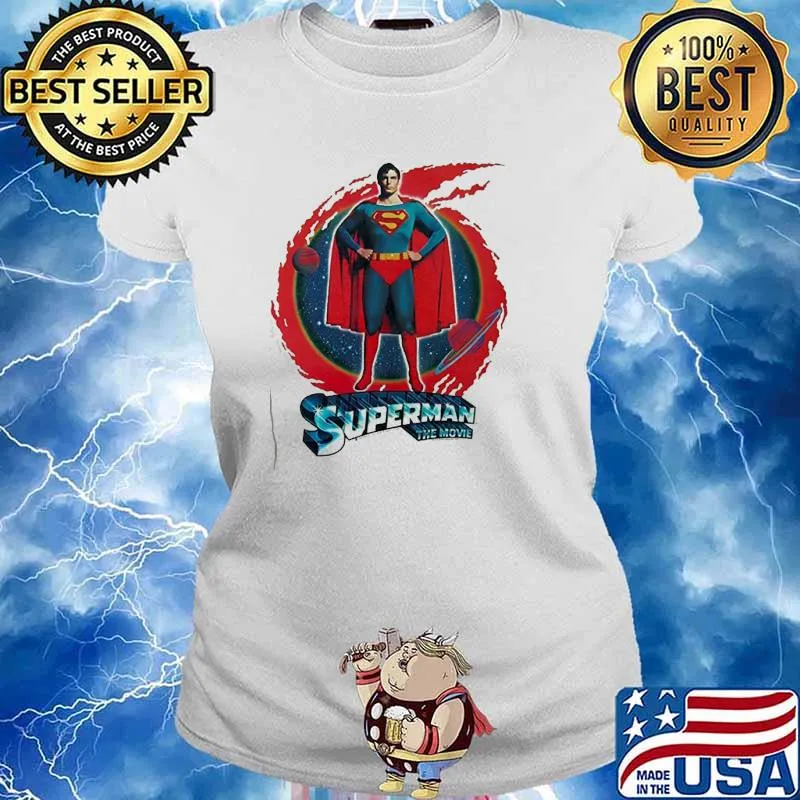 1978 Christopher Reeve de DC Comics Superman s Ladies tee
