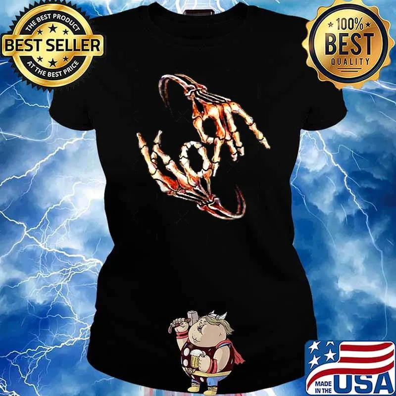 1999 Korns Rox Issues Skull T-Shirt Ladies tee