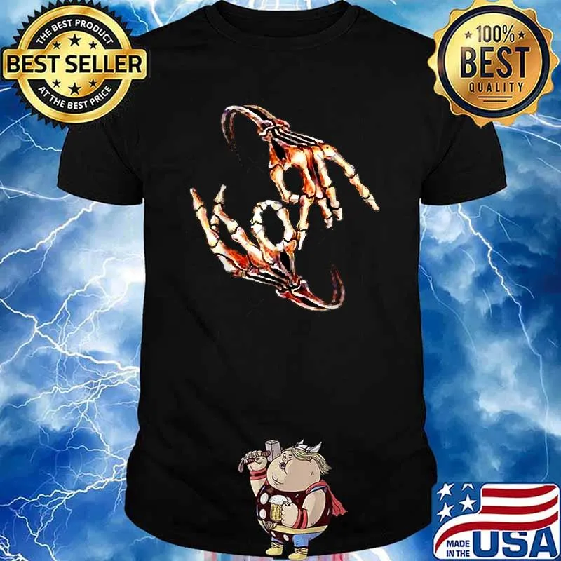 1999 Korns Rox Issues Skull T-Shirt