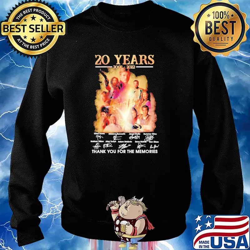 20 years 2002 2022 Firefly thank you for the memories s Sweater
