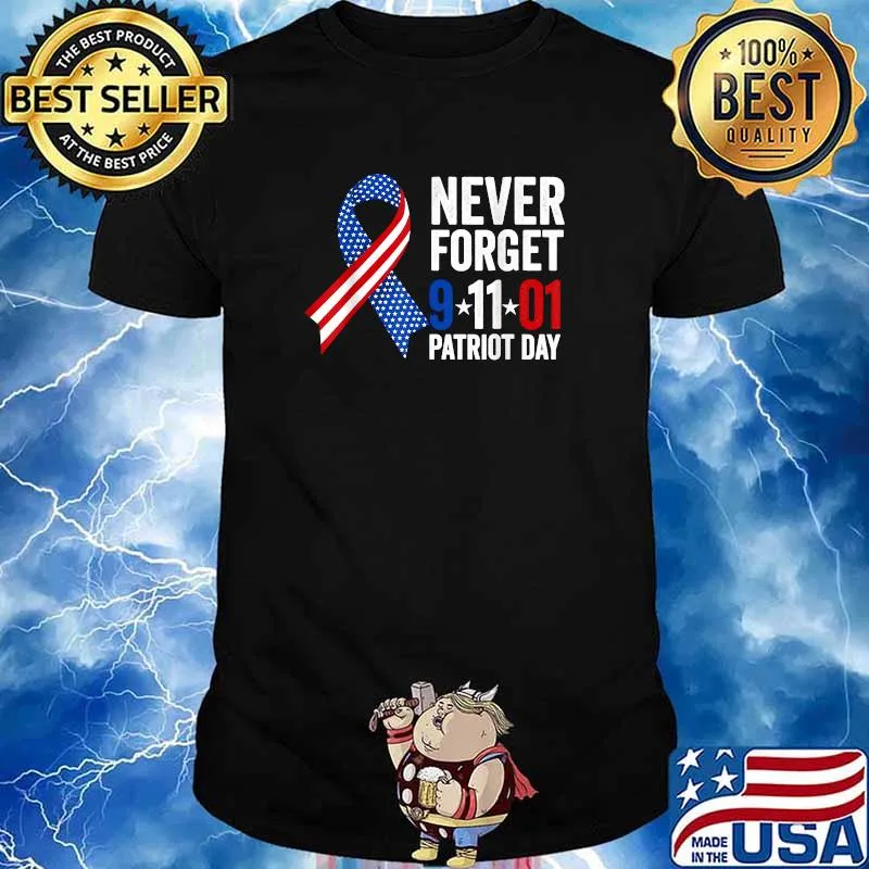 20 Years Latter Never Forget American Flag T-Shirt