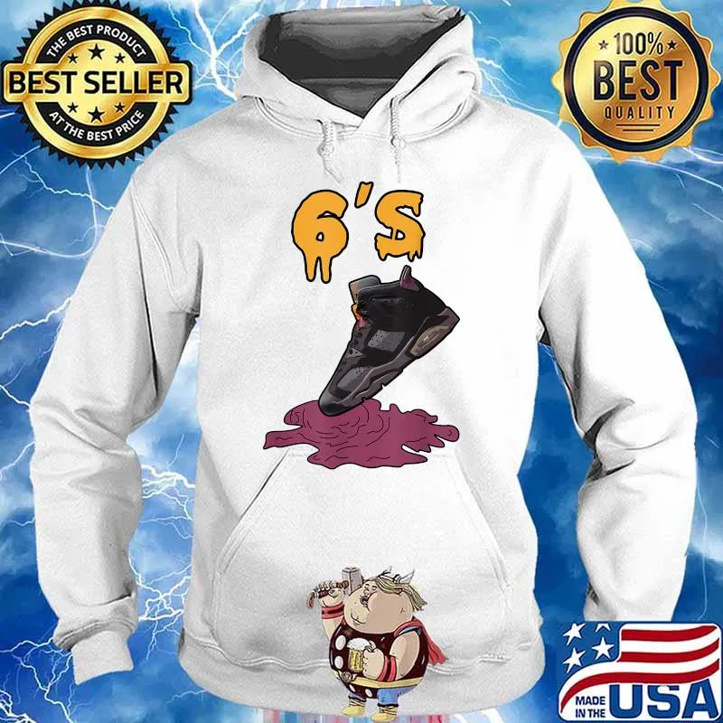 6's Bordeaux Sneaker Match T-Shirt Hoodie