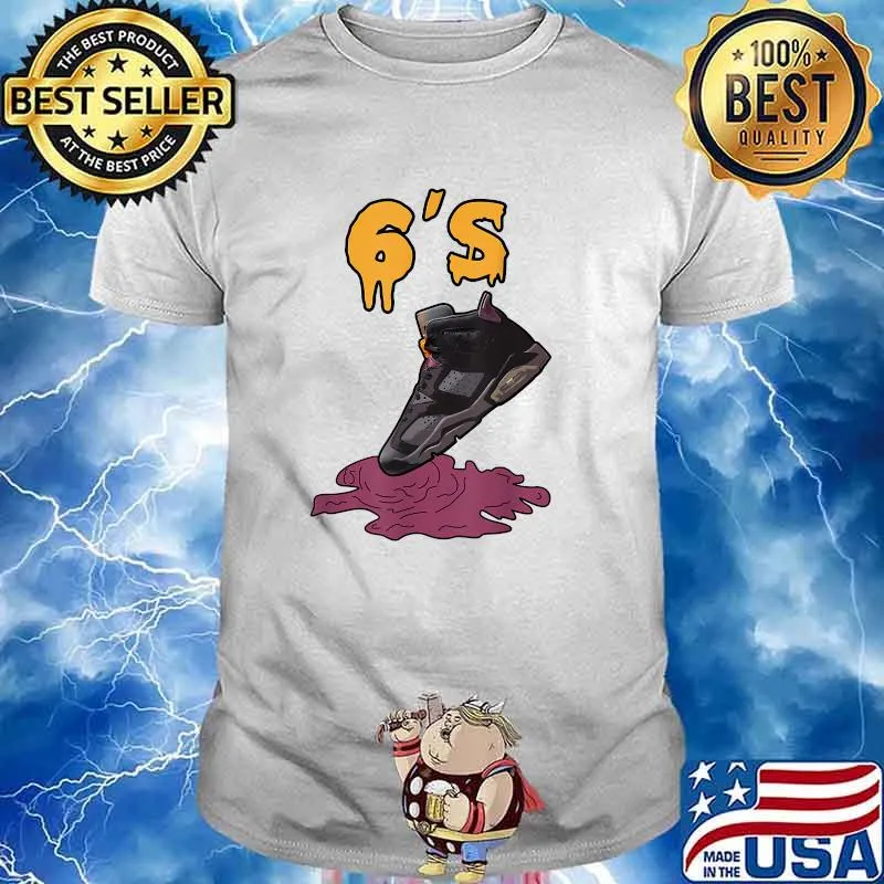 6's Bordeaux Sneaker Match T-Shirt