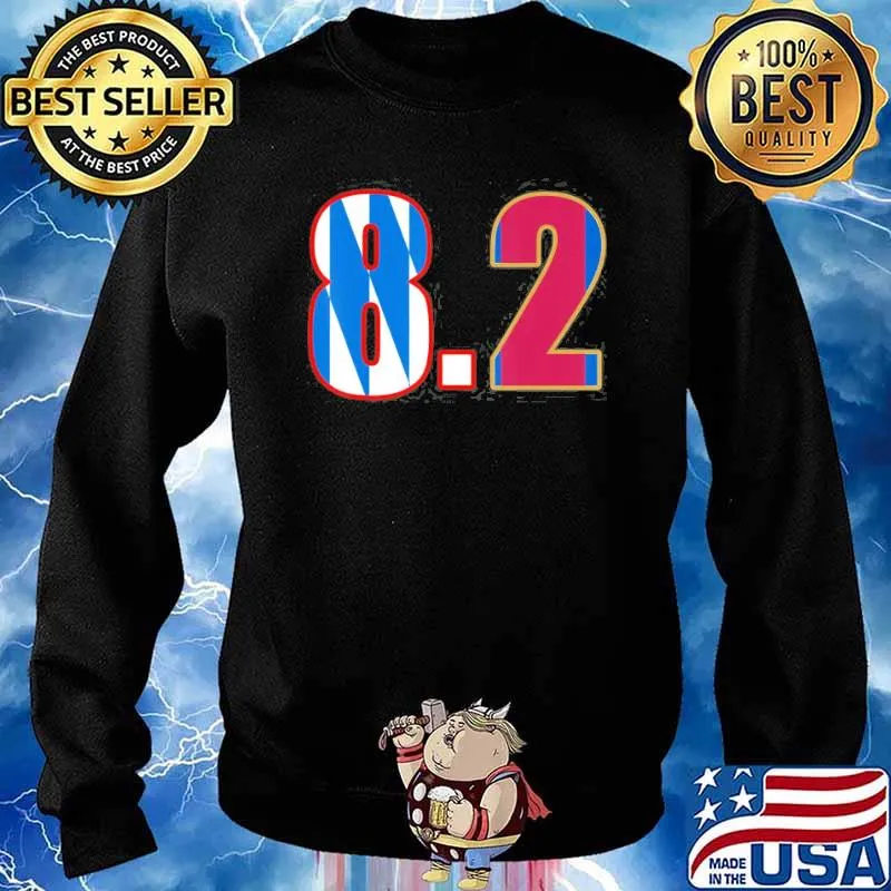8-2 Bayern Munich And Barcelona Shirt Sweater